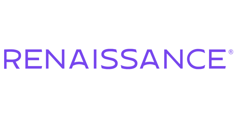 Purple version of the Renaissance logo.